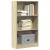 Bibliotecă, stejar sonoma, 60x24x109 cm, lemn prelucrat GartenMobel Dekor