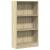 Bibliotecă, stejar sonoma, 60x24x109 cm, lemn prelucrat GartenMobel Dekor