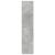 Bibliotecă, gri beton, 60x24x109 cm, lemn prelucrat GartenMobel Dekor