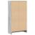 Bibliotecă, gri sonoma, 60x24x109 cm, lemn prelucrat GartenMobel Dekor