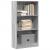 Bibliotecă, gri sonoma, 60x24x109 cm, lemn prelucrat GartenMobel Dekor