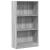 Bibliotecă, gri sonoma, 60x24x109 cm, lemn prelucrat GartenMobel Dekor