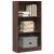 Bibliotecă, stejar maro, 60x24x109 cm, lemn prelucrat GartenMobel Dekor