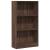 Bibliotecă, stejar maro, 60x24x109 cm, lemn prelucrat GartenMobel Dekor