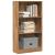 Bibliotecă, stejar artizanal, 60x24x109 cm, lemn prelucrat GartenMobel Dekor