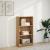 Bibliotecă, stejar artizanal, 60x24x109 cm, lemn prelucrat GartenMobel Dekor