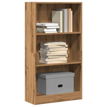 Bibliotecă, stejar artizanal, 60x24x109 cm, lemn prelucrat GartenMobel Dekor