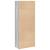 Bibliotecă, gri sonoma, 60x30x152 cm, lemn prelucrat GartenMobel Dekor
