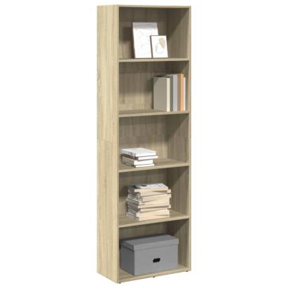 Bibliotecă, stejar sonoma, 60x30x189 cm, lemn prelucrat GartenMobel Dekor