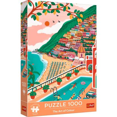 PUZZLE TREFL 1000 PREMIUM PLUS POSITANO ITALIA SuperHeroes ToysZone