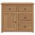 Dulap cu sertare Panama, 93x40x80 cm, lemn masiv de pin GartenMobel Dekor