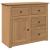 Dulap cu sertare Panama, 93x40x80 cm, lemn masiv de pin GartenMobel Dekor