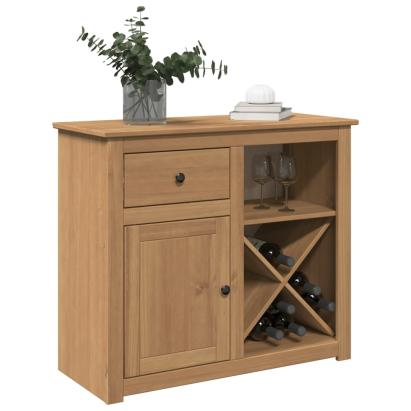 Dulap cu sertar Panama, 93x40x80 cm, lemn masiv de pin GartenMobel Dekor