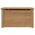 Cutie depozitare cu capac "Panama", 79x42x46 cm, lemn masiv pin GartenMobel Dekor