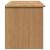 Cutie depozitare cu capac "Panama", 79x42x46 cm, lemn masiv pin GartenMobel Dekor