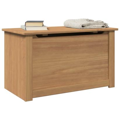 Cutie depozitare cu capac "Panama", 79x42x46 cm, lemn masiv pin GartenMobel Dekor