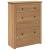 Dulap de pantofi „Panama”, 80x35x105 cm, lemn masiv de pin GartenMobel Dekor