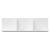 Dulap de perete, alb, 100x16,5x30 cm, lemn prelucrat GartenMobel Dekor
