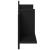 Dulap de perete, 100x16,5x30 cm, negru, lemn prelucrat GartenMobel Dekor