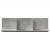 Dulap de perete, gri beton, 100x16,5x30 cm, lemn prelucrat GartenMobel Dekor