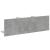 Dulap de perete, gri beton, 100x16,5x30 cm, lemn prelucrat GartenMobel Dekor