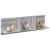 Dulap de perete, gri sonoma, 100x16,5x30 cm, lemn prelucrat GartenMobel Dekor
