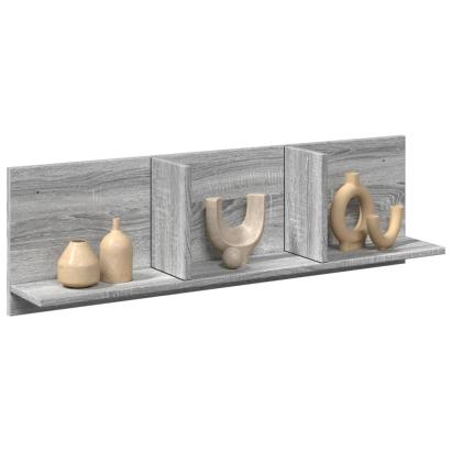Dulap de perete, gri sonoma, 100x16,5x30 cm, lemn prelucrat GartenMobel Dekor