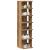 Pantofar, stejar artizanal, 28x27x102 cm lemn prelucrat GartenMobel Dekor