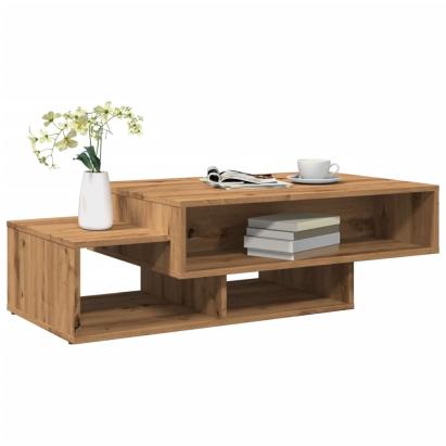 Măsuță de cafea, stejar artizanal, 105x55x32 cm lemn prelucrat GartenMobel Dekor