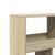 Bibliotecă, stejar sonoma, 100x33x187,5 cm, lemn prelucrat GartenMobel Dekor