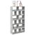 Bibliotecă, gri beton, 100x33x187,5 cm, lemn prelucrat GartenMobel Dekor