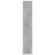 Bibliotecă, gri beton, 100x33x187,5 cm, lemn prelucrat GartenMobel Dekor