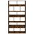 Bibliotecă, stejar fumuriu, 100x33x187,5 cm, lemn prelucrat GartenMobel Dekor