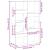 Bibliotecă, stejar fumuriu, 100x33x155,5 cm, lemn prelucrat GartenMobel Dekor