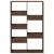 Bibliotecă, stejar maro, 100x33x155,5 cm, lemn prelucrat GartenMobel Dekor