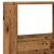 Bibliotecă, lemn vechi, 100x33x155,5 cm, lemn prelucrat GartenMobel Dekor
