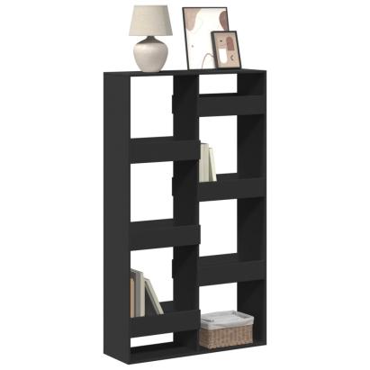 Bibliotecă, negru, 100x33x175 cm, lemn prelucrat GartenMobel Dekor