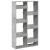 Bibliotecă, gri beton, 100x33x175 cm, lemn prelucrat GartenMobel Dekor