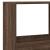 Bibliotecă, stejar maro, 100x33x175 cm, lemn prelucrat GartenMobel Dekor