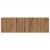 Dulap TV perete, stejar artizanal, 100x30x30 cm, lemn prelucrat GartenMobel Dekor