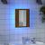 Dulap cu oglindă de baie LED stejar artizanal 40x12x45 cm, lemn GartenMobel Dekor