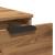 Dulap de birou, stejar artizanal, 33x50x75 cm lemn prelucrat GartenMobel Dekor