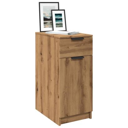 Dulap de birou, stejar artizanal, 33x50x75 cm lemn prelucrat GartenMobel Dekor