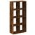 Bibliotecă/separator cameră stejar fumuriu 69,5x29x137,5cm lemn GartenMobel Dekor