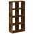 Bibliotecă/separator cameră stejar fumuriu 69,5x29x137,5cm lemn GartenMobel Dekor