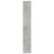 Bibliotecă/separator cameră gri beton 67x25x161,5 cm lemn GartenMobel Dekor