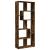 Bibliotecă/separator cameră stejar fumuriu 67x25x161,5 cm lemn GartenMobel Dekor
