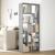 Bibliotecă/separator cameră gri sonoma 67x25x161,5 cm lemn GartenMobel Dekor
