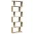 Bibliotecă/separator 6 niveluri stejar sonoma 70x24x193 cm lemn GartenMobel Dekor