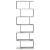 Bibliotecă/separator 6 niveluri gri beton 70x24x193 cm lemn GartenMobel Dekor